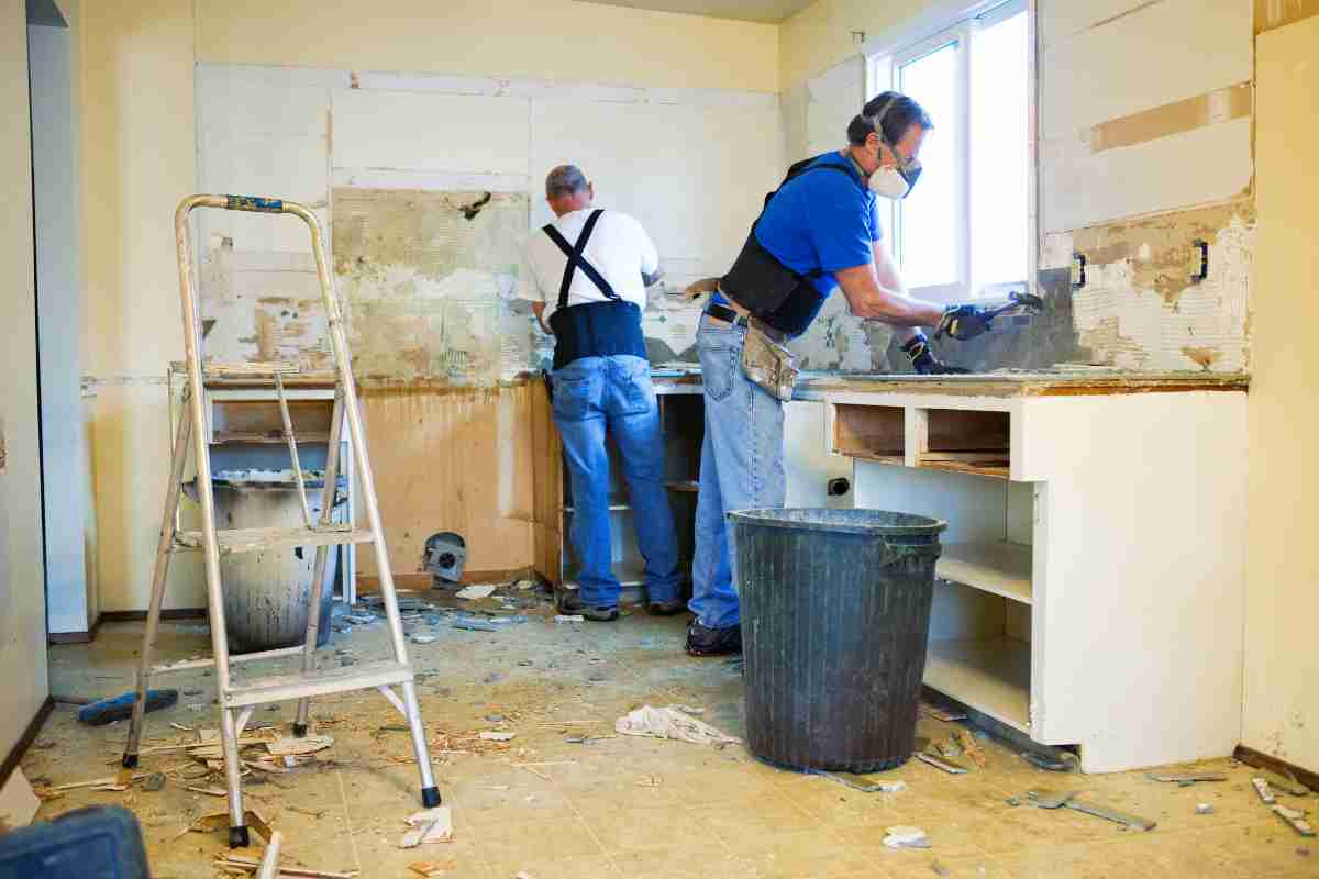 Home renovation project in progress — Scarborough, ON